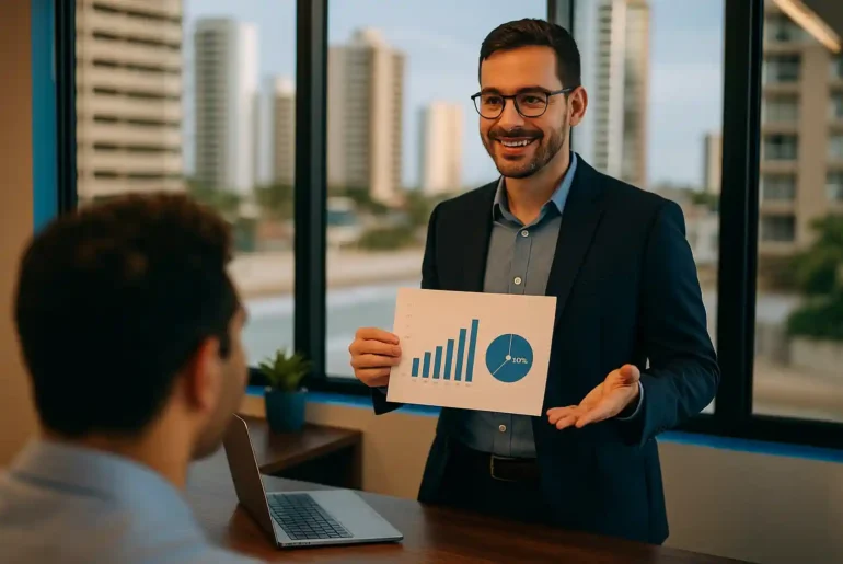 investimento imobiliário natal - Cenário de investimento imobiliário em Natal com foco em ROI e bairros nobres.