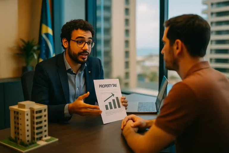 itbi - Corretor explicando os custos do ITBI na compra de imóvel em Natal
